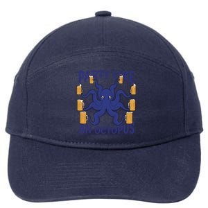 Party Like An Octopus Beer 7-Panel Snapback Hat