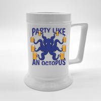 Party Like An Octopus Beer Beer Stein