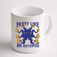 Party Like An Octopus Beer Coffee Mug