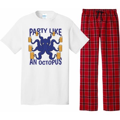 Party Like An Octopus Beer Pajama Set