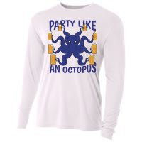 Party Like An Octopus Beer Cooling Performance Long Sleeve Crew