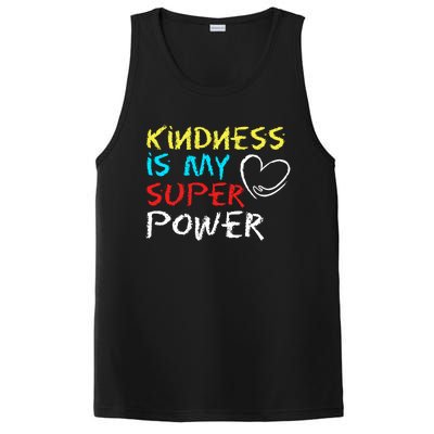 Peace Love And Happiness Kindness My Superpower Gift Design Gift PosiCharge Competitor Tank