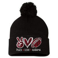 Peace Love Alabama Pom Pom 12in Knit Beanie