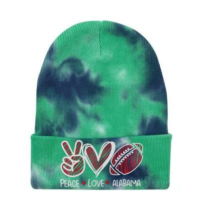 Peace Love Alabama Tie Dye 12in Knit Beanie