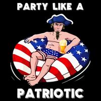 Party Like A Patriotic Beer Lover 4th Of July Pool Party Gift Impact Tech Backpack