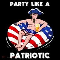 Party Like A Patriotic Beer Lover 4th Of July Pool Party Gift Flatbill Hat