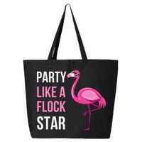 Party Like A Flock Star Pink Flamingo 25L Jumbo Tote