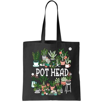 Plant Lover And Gardener Pot Head Succulent Bag