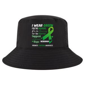 Promote Lymphoma Awareness Wear Green Cool Comfort Performance Bucket Hat