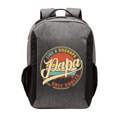 PAPA like a Grandpa ONLY COOLER Funny Dad Papa Definition Tank Top Vector Backpack