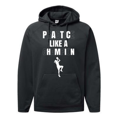 Practice Like A Champion Performance Fleece Hoodie