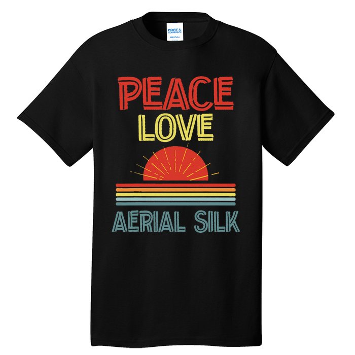 Piece Love Aerial Silk Funny Tall T-Shirt