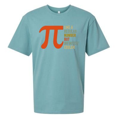 Pi Like A Regular Number But Infinitely Cooler Sueded Cloud Jersey T-Shirt