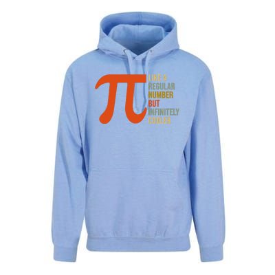 Pi Like A Regular Number But Infinitely Cooler Unisex Surf Hoodie