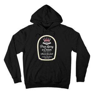 POUR LARRY A CROWN Home Run Celebration Funny Hoodie