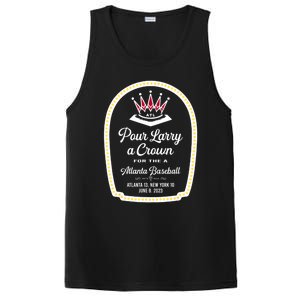 POUR LARRY A CROWN Home Run Celebration Funny PosiCharge Competitor Tank