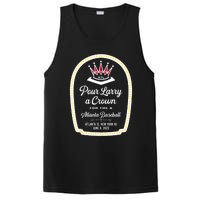 POUR LARRY A CROWN Home Run Celebration Funny PosiCharge Competitor Tank