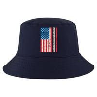 Piano Lover American Flag Patriotic Players Pianist Gift Cool Comfort Performance Bucket Hat