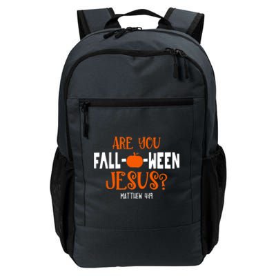 Pumpkin Lover Are You FallOWeen Jesus Halloween Costume Daily Commute Backpack