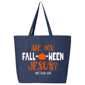 Pumpkin Lover Are You FallOWeen Jesus Halloween Costume 25L Jumbo Tote