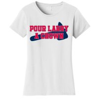 Pour Larry A Crown Atlanta Baseball Women's T-Shirt