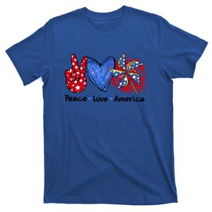 Peace Love America Gift T-Shirt