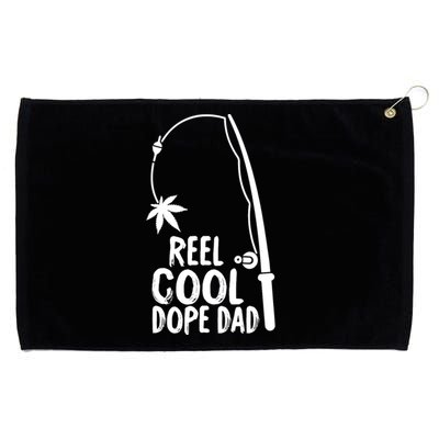 PAPA Like A Grandpa Only Cooler Funny Dad Definition Retro Grommeted Golf Towel