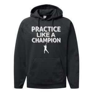 Practice Like A Champion Performance Fleece Hoodie