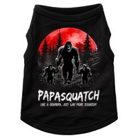 Papasquatch Like A Grandpa Just Way More Squatchy Funny Papa Doggie Tank