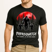 Papasquatch Like A Grandpa Just Way More Squatchy Funny Papa Performance Shirt