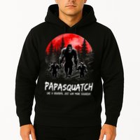 Papasquatch Like A Grandpa Just Way More Squatchy Funny Papa Hoodie