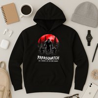Papasquatch Like A Grandpa Just Way More Squatchy Funny Papa Hoodie