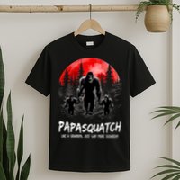 Papasquatch Like A Grandpa Just Way More Squatchy Funny Papa T-Shirt