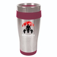 Papasquatch Like A Grandpa Just Way More Squatchy Funny Papa 16oz Travel Tumbler