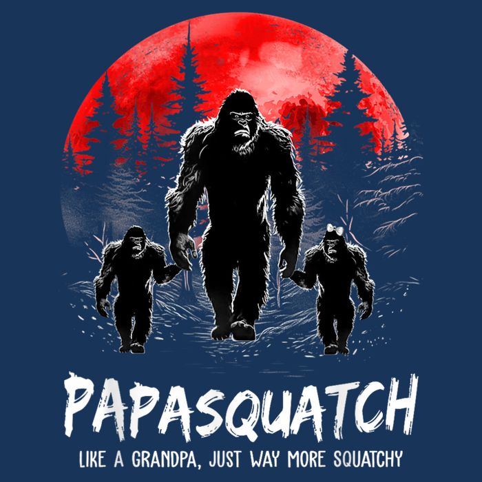 Papasquatch Like A Grandpa Just Way More Squatchy Funny Papa Infant Baby Jersey Bodysuit