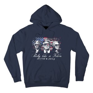 Party Like A Felon 1776 2024 President Hoodie