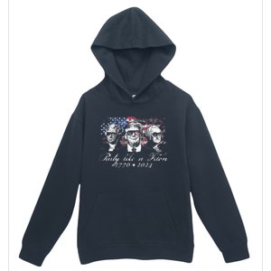 Party Like A Felon 1776 2024 President Urban Pullover Hoodie