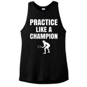 Practice Like A Champion Ladies PosiCharge Tri-Blend Wicking Tank