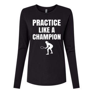 Practice Like A Champion Womens Cotton Relaxed Long Sleeve T-Shirt