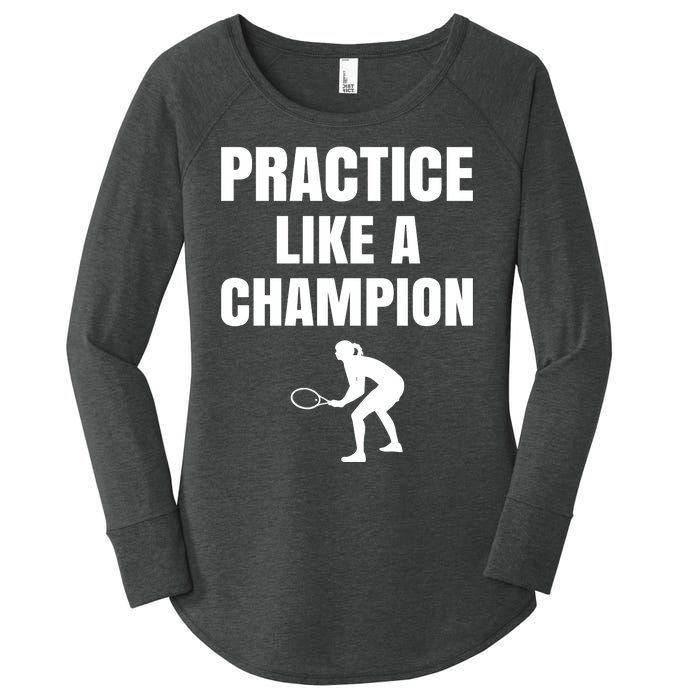 Practice Like A Champion Women's Perfect Tri Tunic Long Sleeve Shirt