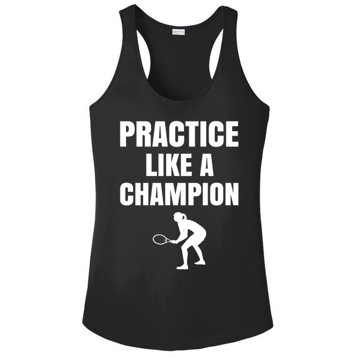 Practice Like A Champion Ladies PosiCharge Competitor Racerback Tank