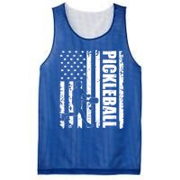 Pickleball Lover American Usa Flag 4th Of July Meaningful Gift Mesh Reversible Basketball Jersey Tank