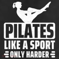 Pilates Like A Sport Only Harder Pilates 11oz C Handle Ceramic Mug