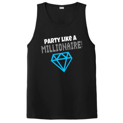 Party Like A Millionaire Scene Emo Design PosiCharge Competitor Tank