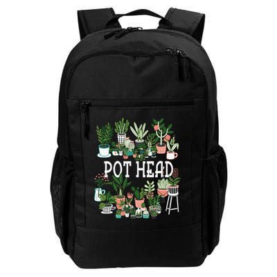 Plant Lover And Gardener Pot Head Succulent Backpack