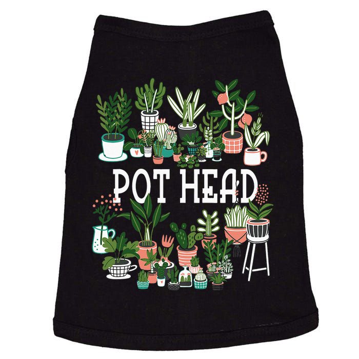 Plant Lover And Gardener Pot Head Succulent Doggie Tank