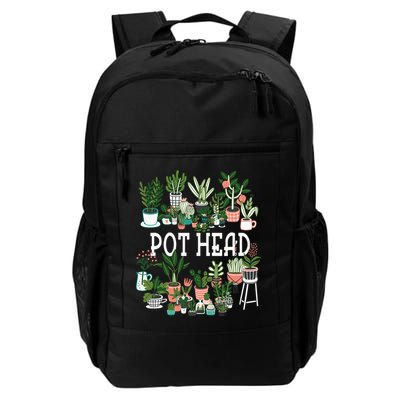 Plant Lover And Gardener Pot Head Succulent Backpack