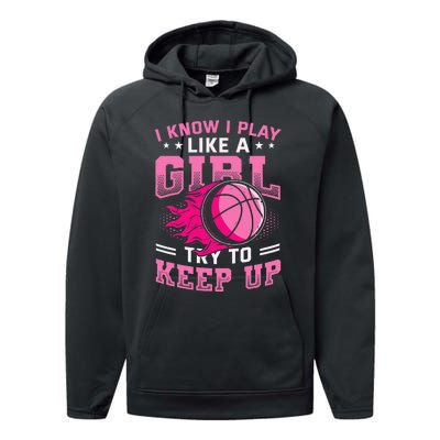 Play Like A Basketball Performance Fleece Hoodie