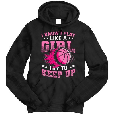 Play Like A Basketball Tie Dye Hoodie