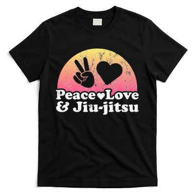Peace Love and Jiujitsu T-Shirt